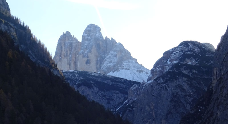 ai piedi delle....Tre Cime di Lavaredo